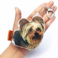 Llavero Hecho a Mano Qala Diseño Perro Yorkie