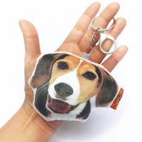 Llavero Hecho a Mano Qala Diseño Perro Beagle