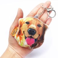 Llavero Hecho a Mano Qala Diseño Perro Golden Retriever
