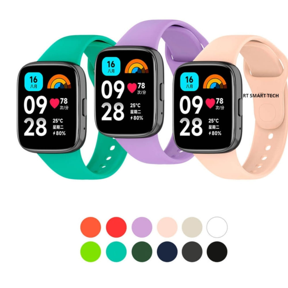 Correa de Silicona Para Xiaomi Watch 3 Active - Verde - Promart