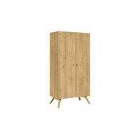 Ropero Escandinavo Mahe 2 puertas color Duna TU MESITA