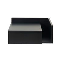 Velador Flotante 1 cajon Ancora color Negro TU MESITA