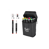 Plumones Touch Doble punta x 24 piezas