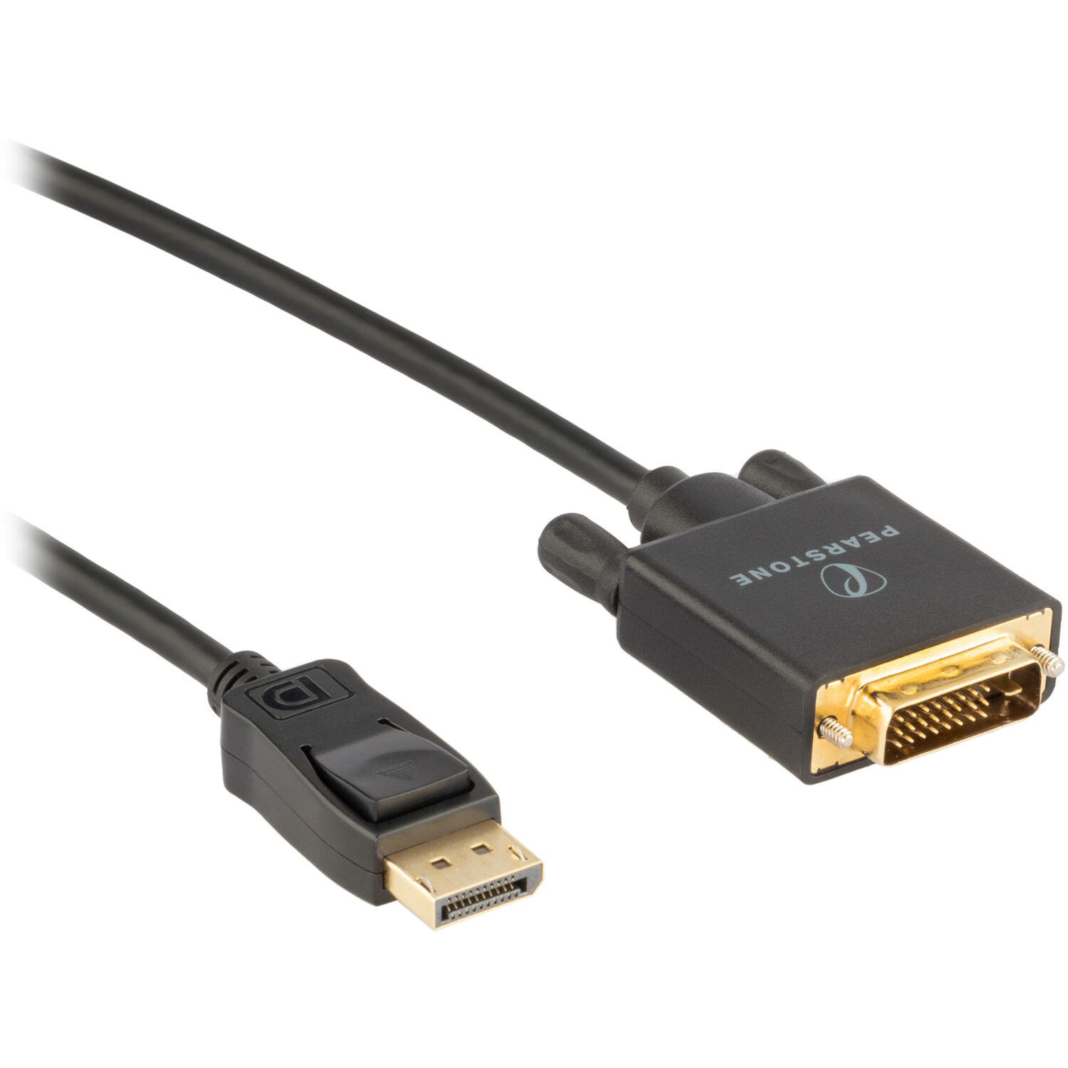 Cable Pearstone Displayport Macho a Dvi D Macho de Un Solo Enlace 3