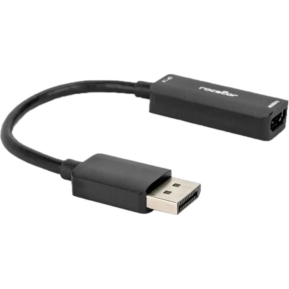 Cable Adaptador Activo Rocstor Displayport 1.4 a Hdmi