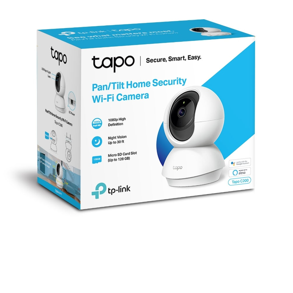 Cámara IP WiFi Rotatoria de Seguridad Tapo C200 TP-LINK