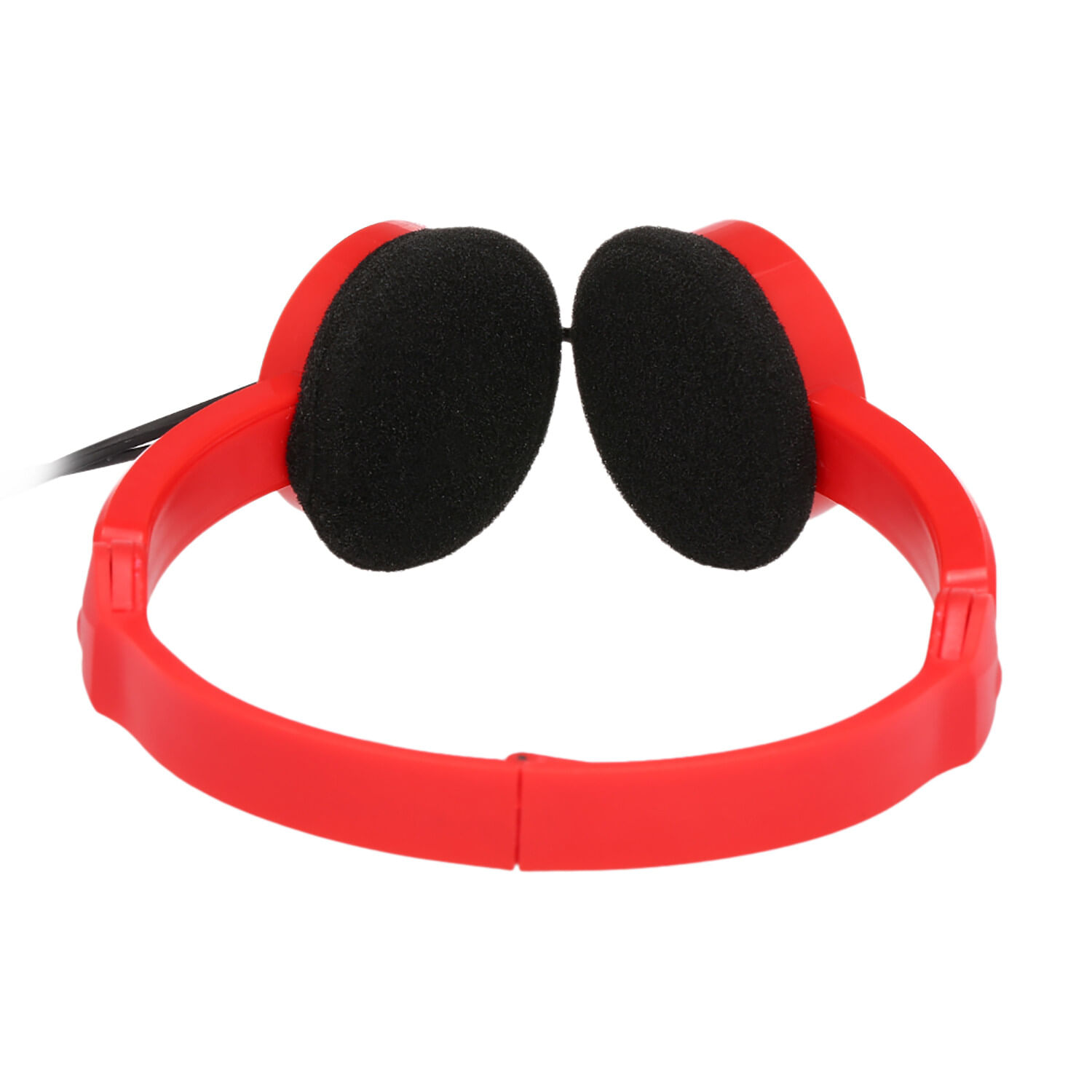 Audifonos Para Juegos Kubite T-111 3,5 Mm Con Cable Supraaurales Plegables Rojos