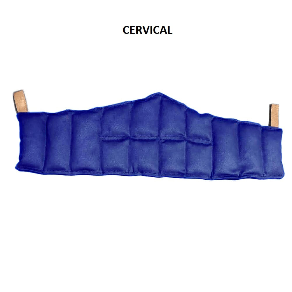 Compresas semillas terapia Azul Cervical