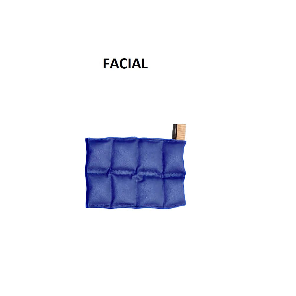 Compresas semillas terapia azul Facial