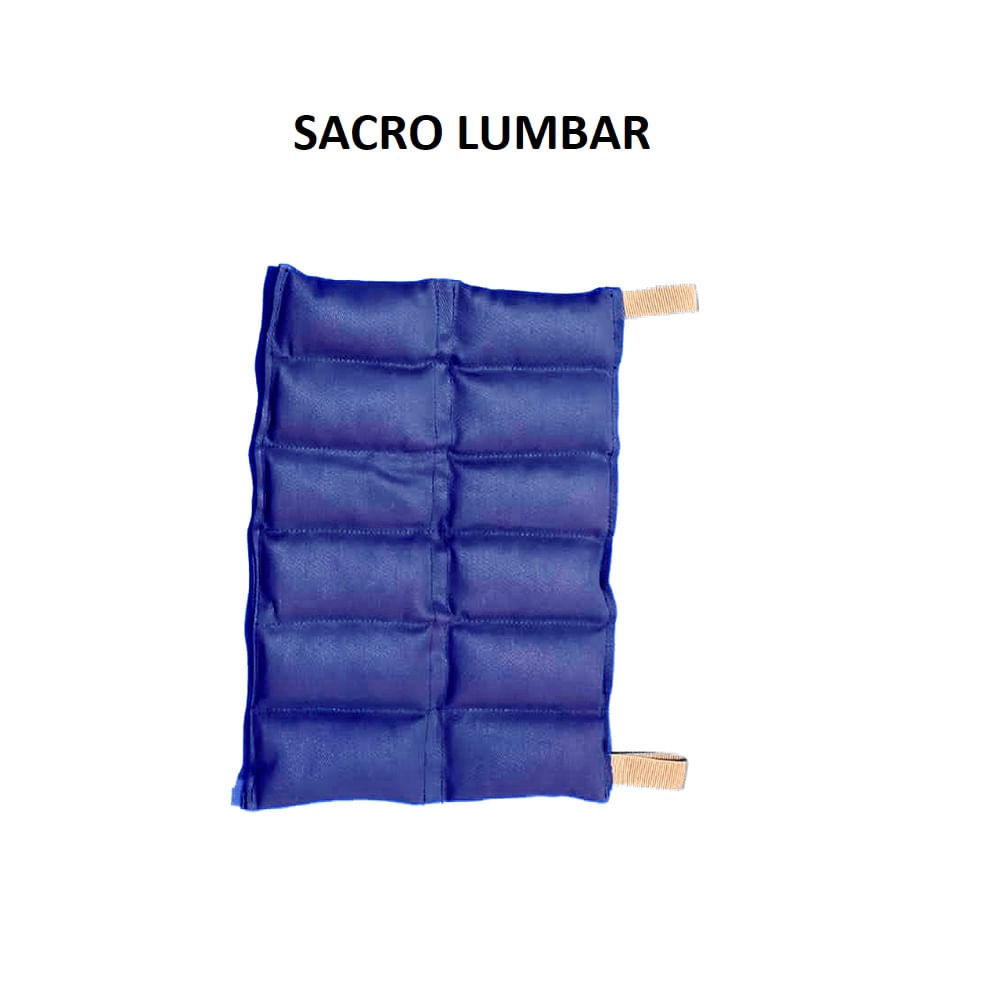 Compresas semillas terapia Azul Sacro Lumbar