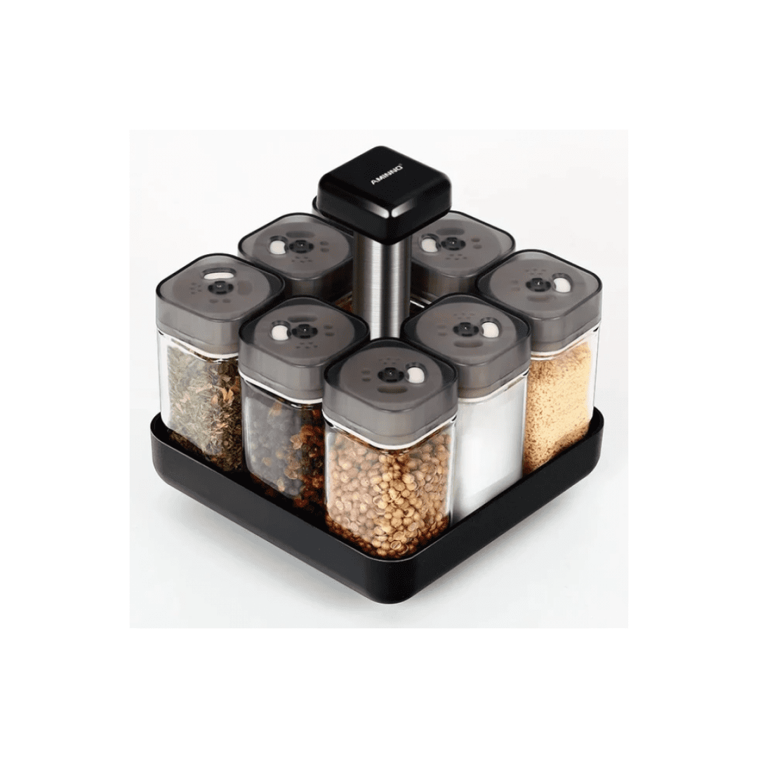 Condimentero  de 8 Piezas Giratorio