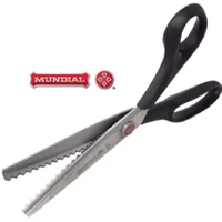 Tijera Zig zag Mundial Corte Zigzag 21.5cm para Telas Sastre