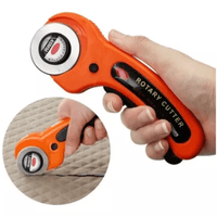 Cutter Rotativo Cortador Cuchilla Circular de Papel Cuero Telas Costura Manualidades