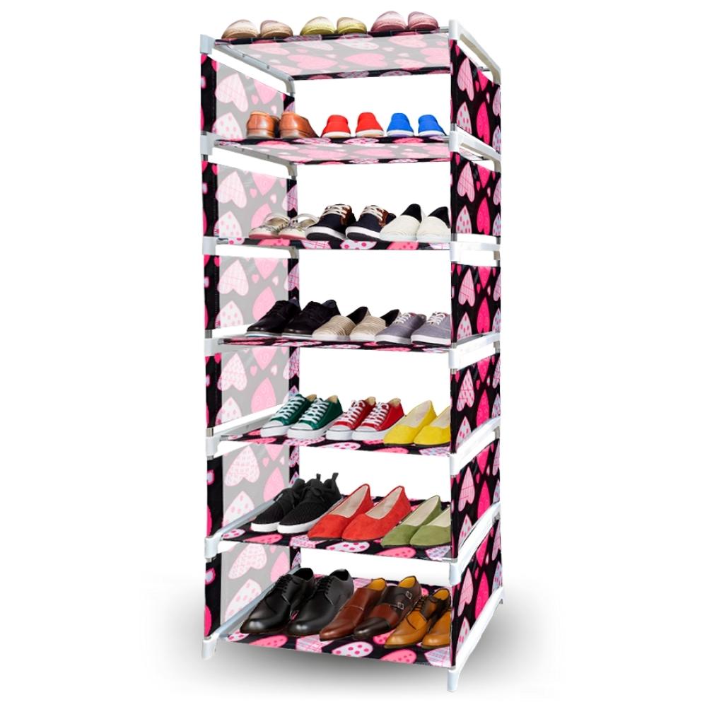 Estante para Zapatos Organizador Rack Zapatera 4Pisos - Promart