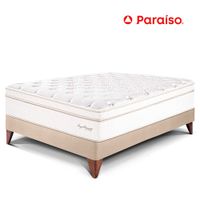 Cama Europea Royal Dynasty 1.5 Plazas Champagne