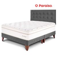 Dormitorio Europeo Royal Dynasty Queen Gris