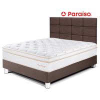 Dormitorio Royal Dynasty 2 Plazas con Cabecera Blocks Chocolate