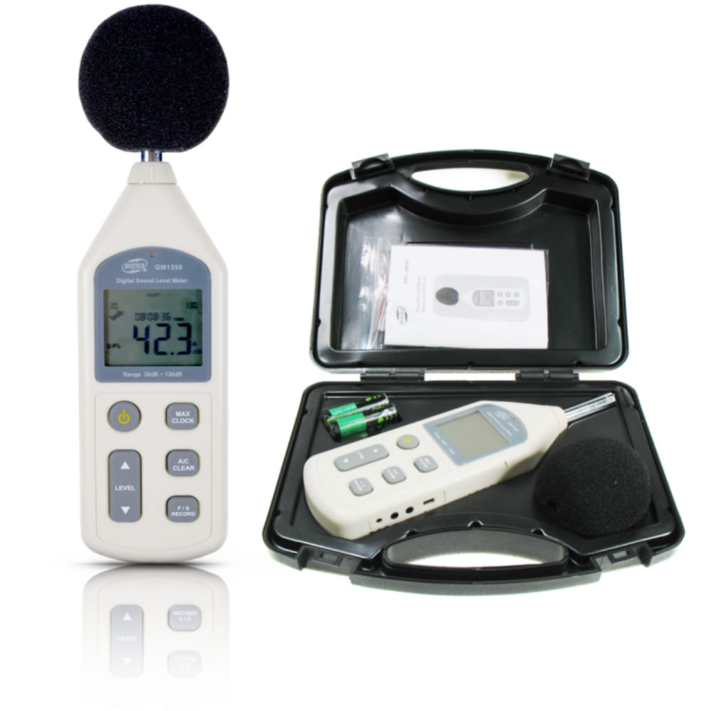 Sonómetro Digital, Medidor De Sonido Decibeles — Biomed Instruments