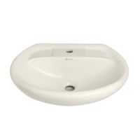 Lavatorio de Loza Vainsa Ibiza Beige Brillante
