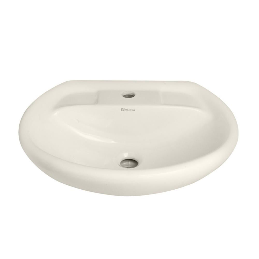 Lavatorio de Loza Vainsa Ibiza Beige Brillante
