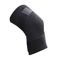 Rodillera Deportiva Afit Talla L de Licra Negra