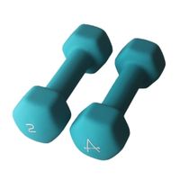Mancuernas Neopreno Afit 2 Kg Azul