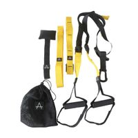 Set de Bandas de Suspensión Afit Nylon Amarillo Soporta hasta 400 kg