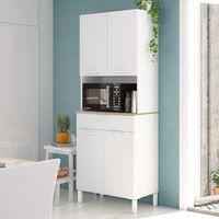 Mueble para Microondas Emma color Blanco TU MESITA