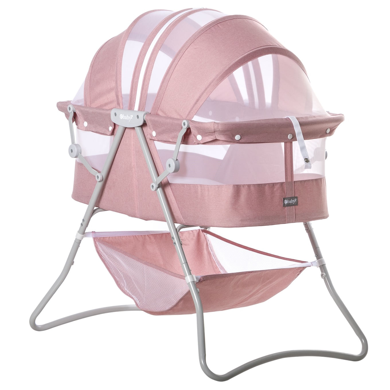 Cuna Portátil Dolly Ebaby 755 Rosado