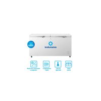 Congeladora Horizontal Defrost de 420 Litros de Dos Puertas Indurama CI-420BL Blanco