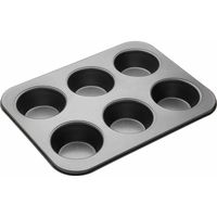 Molde cupcake x 6pzs antiadherente Reposteria