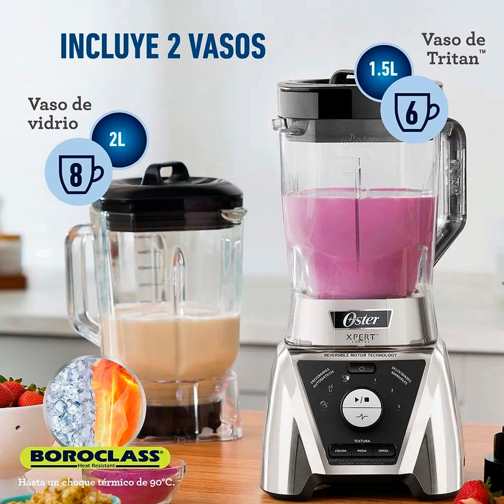 Licuadora Personal Xpert Oster Con 2 Vaso Blend N Go Blstxpn7002 I Oechsle  - Oechsle