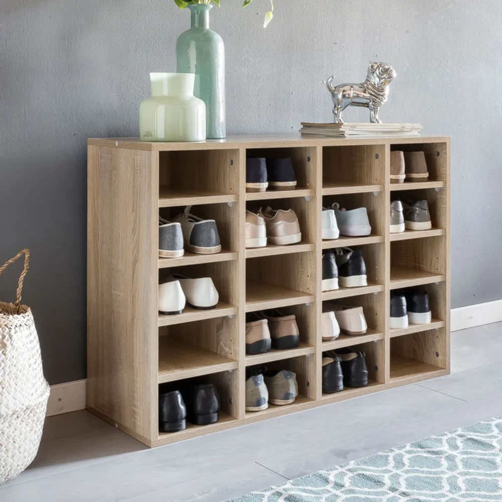 Zapatera Vintage Shizue con Multiples Compartimientos R&R MUEBLES