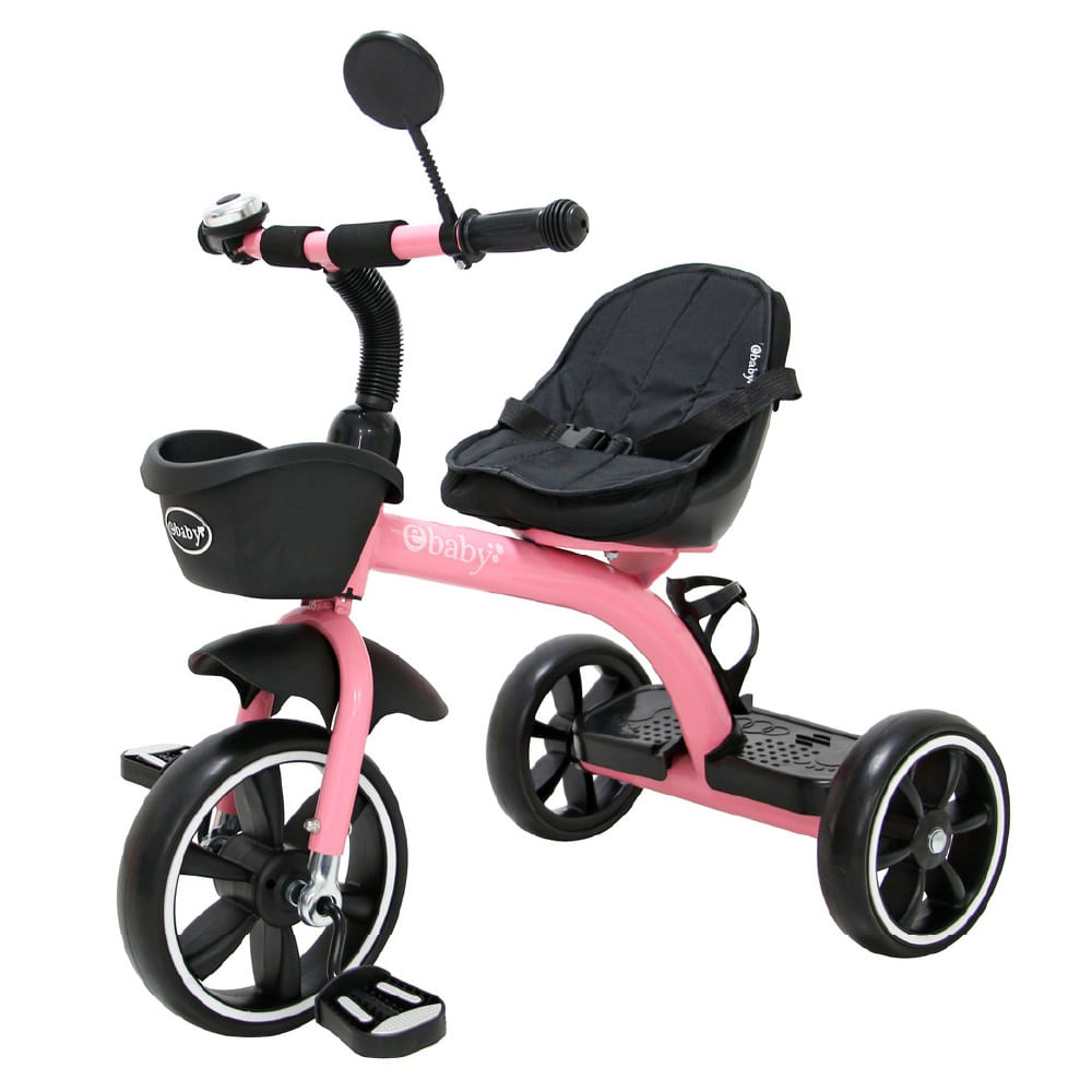 Triciclo Ebaby Estrella EB382 Rosado