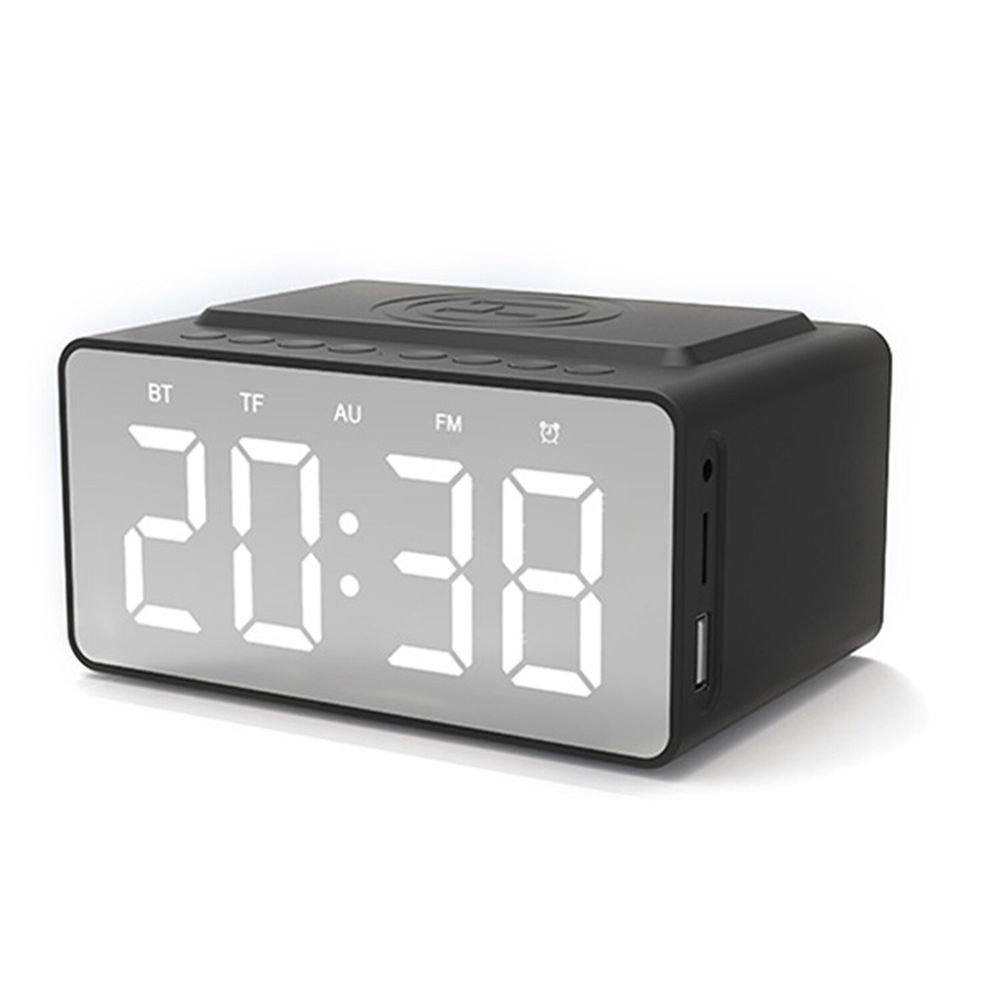 Despertador Reloj Radio Parlante Portatil Bluetooth Tf Aux