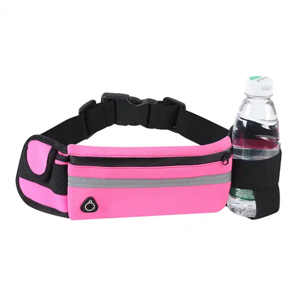 Canguro Deportivo Impermeable Genérico Rosado