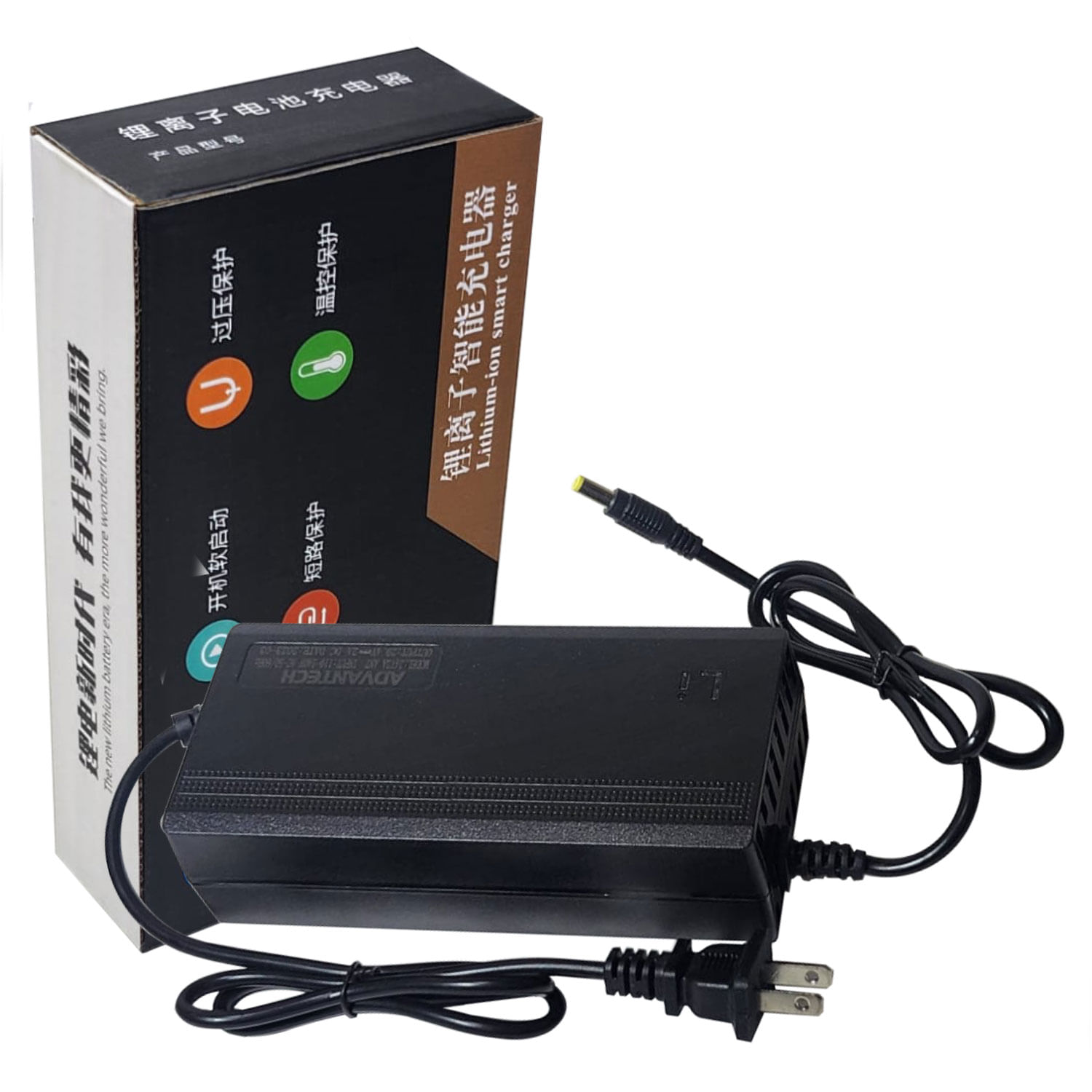 Cargador de 29.4V 2A Para Scooter Eléctrico con Batería de Litio de 24V