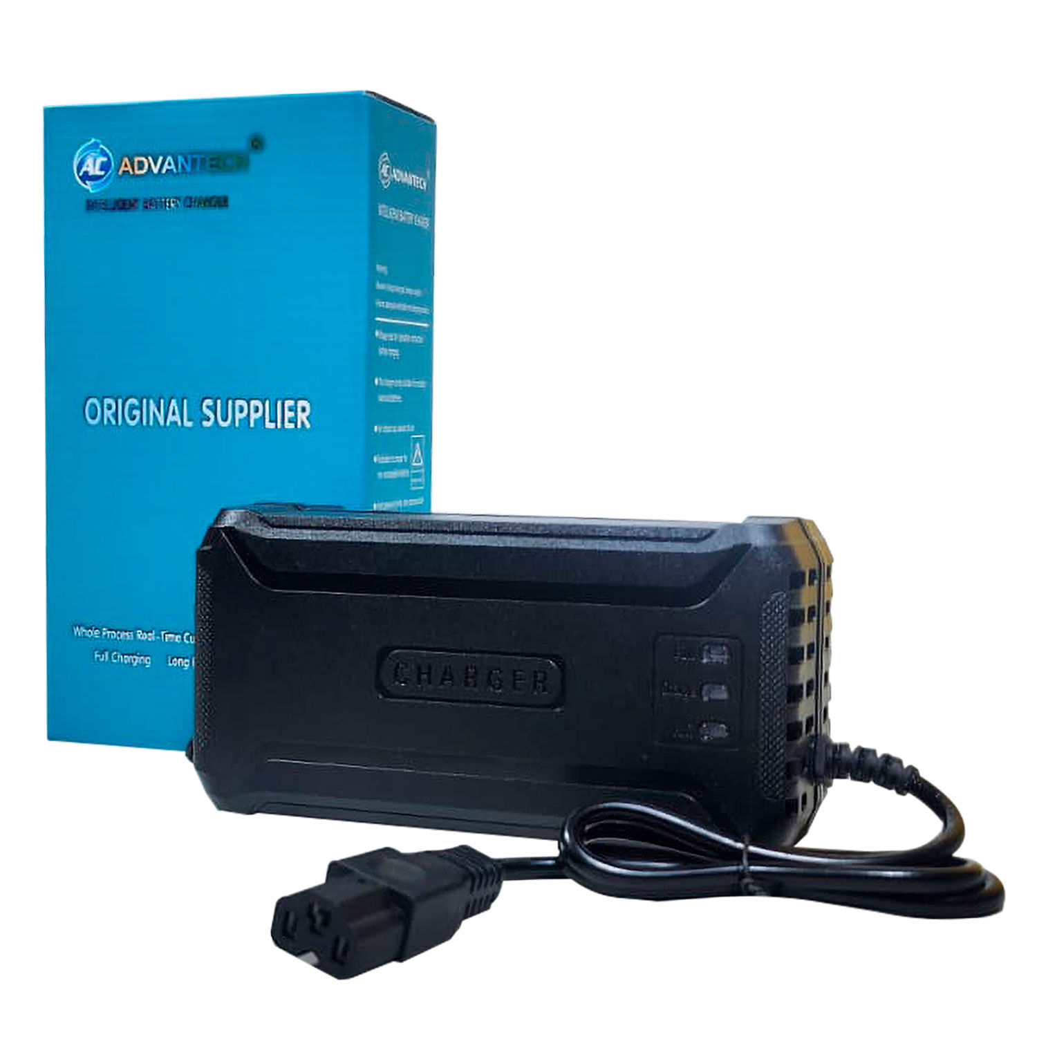 Cargador 72V 20Ah Para Moto Eléctrica con Batería Plomo Acido