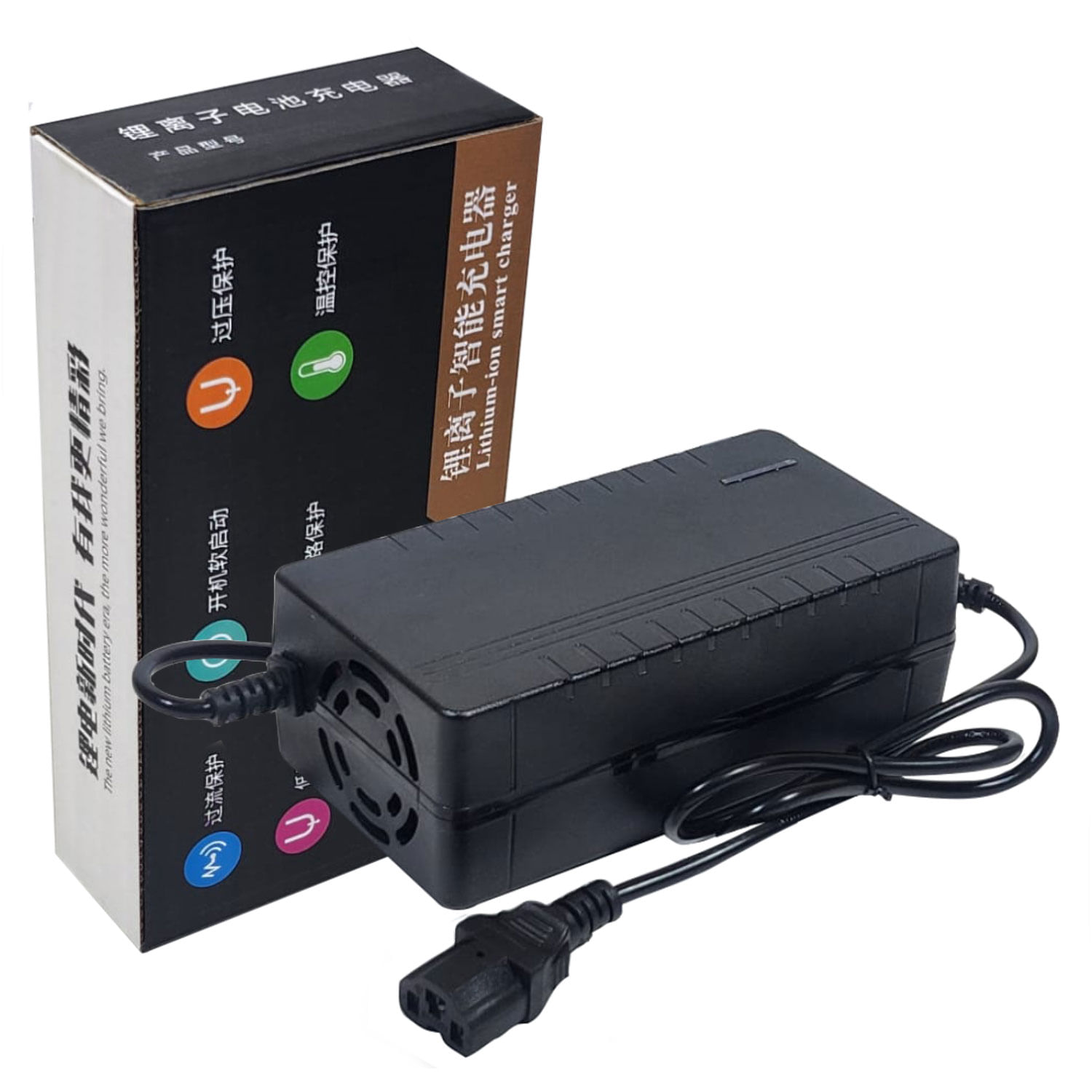 Cargador de 84V 3A Para Moto Eléctrica con Batería de Litio de 72V