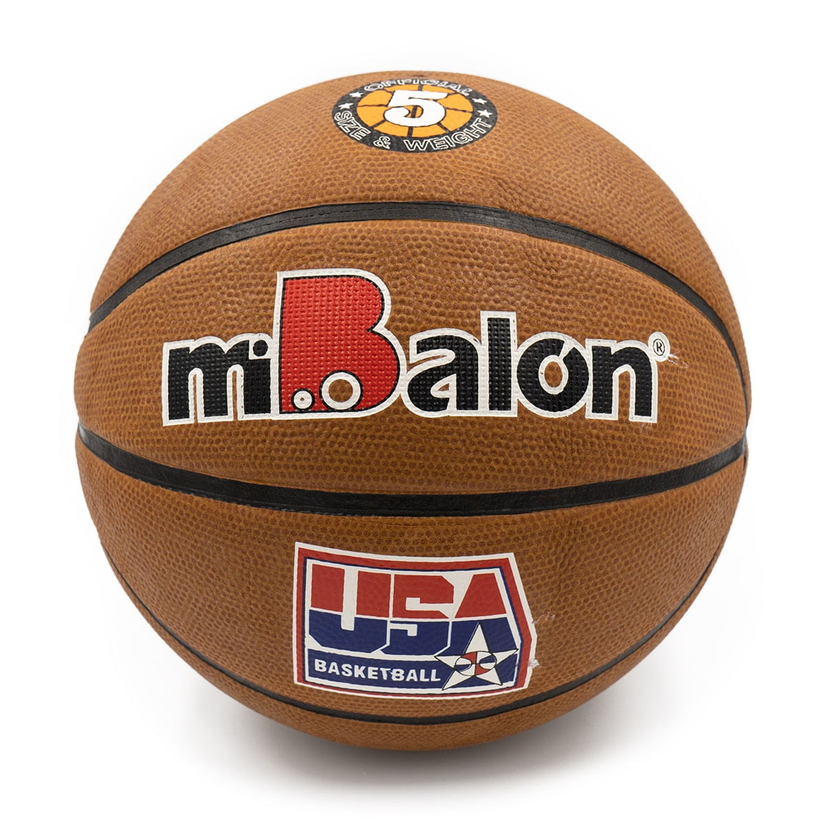 Pelota Mibalón Basquet Marron Standar #5