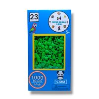 Cajita de Colores Hama Beads de 1000 Unidades Midi 5mm Verde