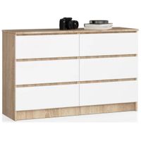 Comoda Moderno Izuko Duna / Blanco R&R MUEBLES