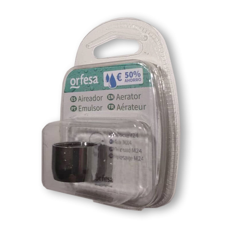 Aireador Ahorrador de agua 50 por ciento Orfesa H22 en blister