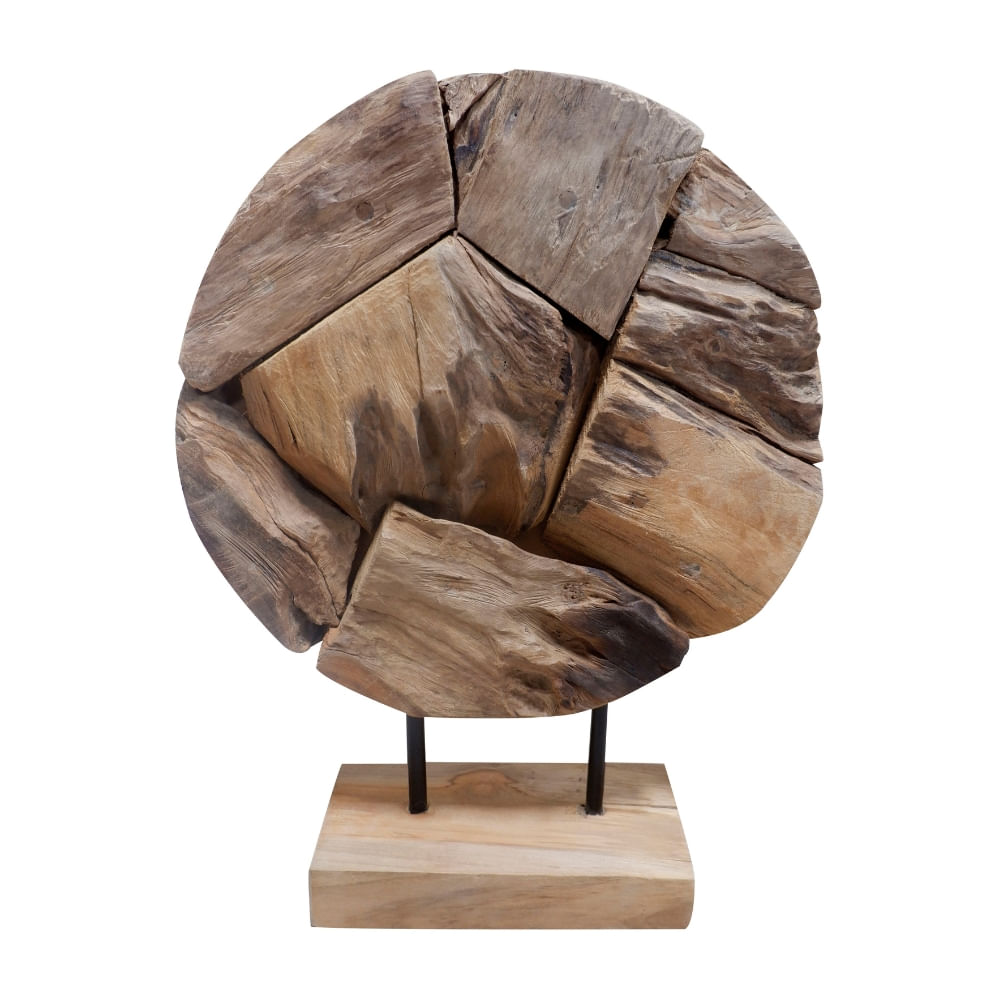 Deco Madera Circular Indonesia Orange