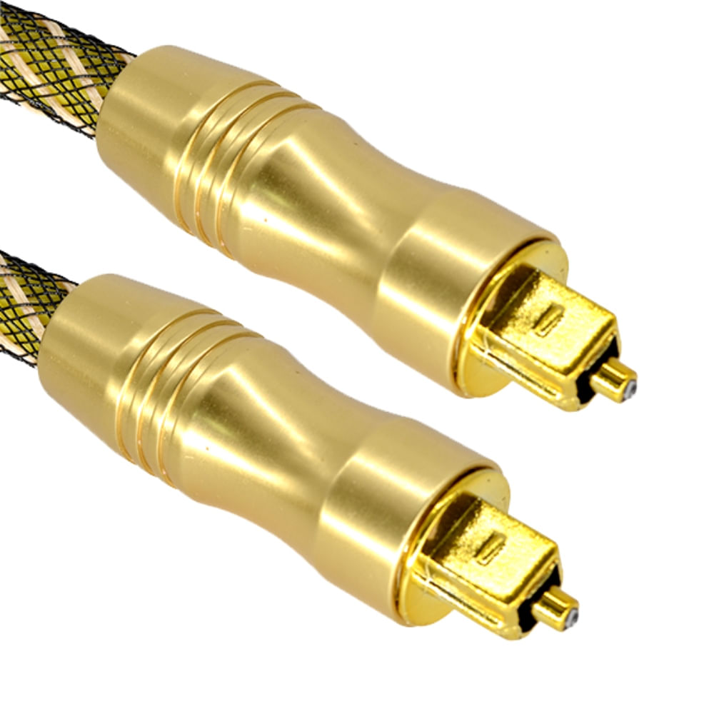 Cable De Audio Óptico Digital Toslink 1,5 Metros