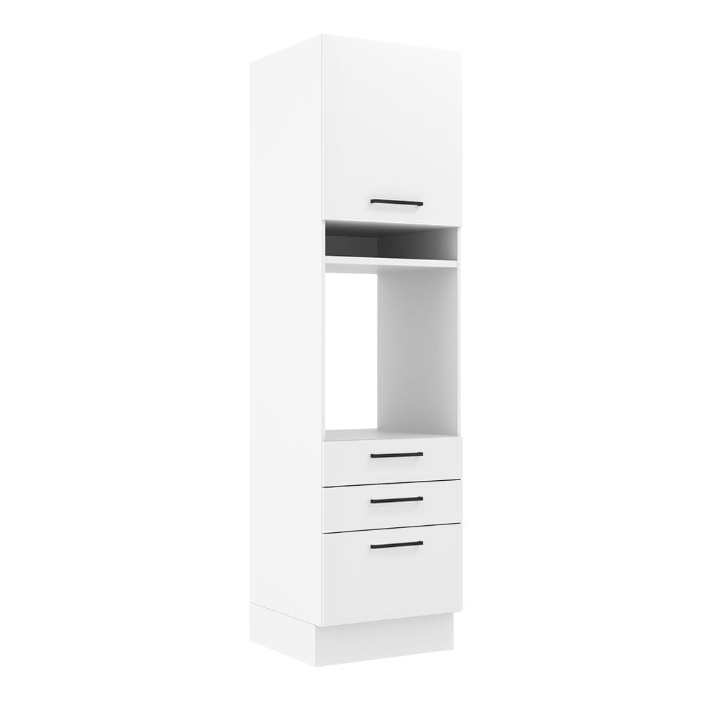 Mueble Alacena Madesa Agata 60 cm 1 Puerta 3 Cajones