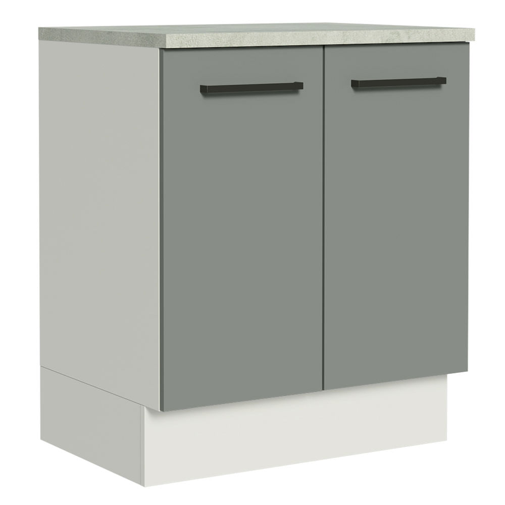 Mostrador de Cocina Madesa Agata 70 cm 2 Puertas Mostrador de Cocina Madesa Agata 70 cm 2 Puertas