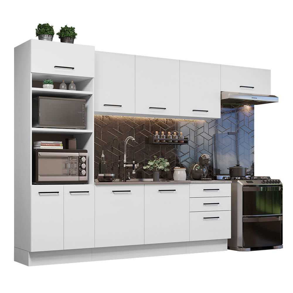 Mueble de Cocina Integral 330cm Agata Madesa 01