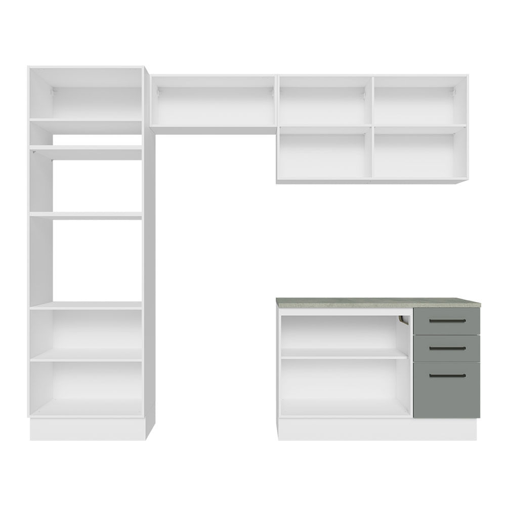 Mueble de Cocina Integral 270cm Agata Madesa 08