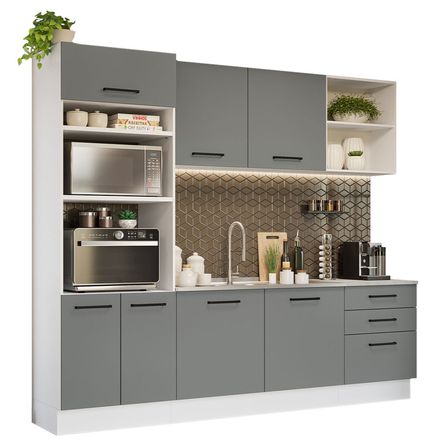 Mueble de Cocina Integral 250cm Agata Madesa 01